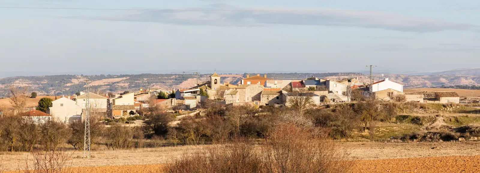 Vista de Olmeda de la Cuesta